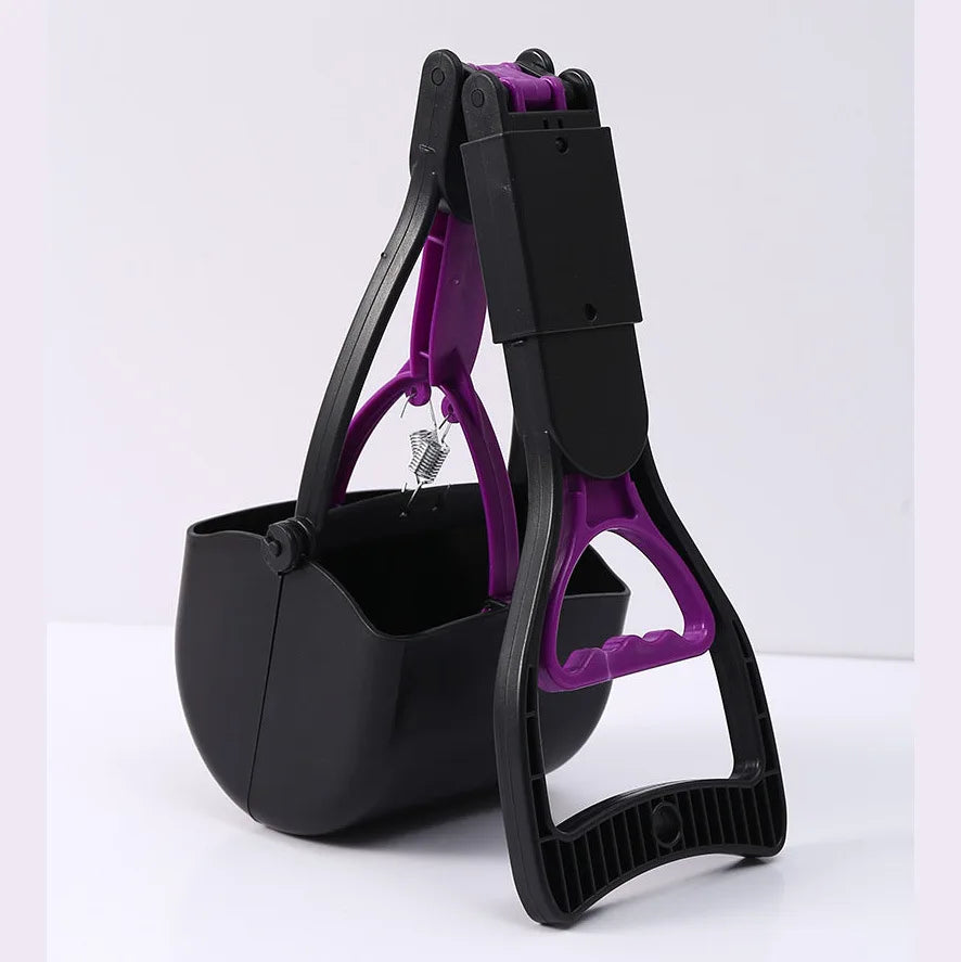 ramasse crotte chien mauve 45cm