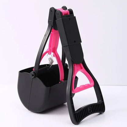 ramasse crotte chien rose 45cm