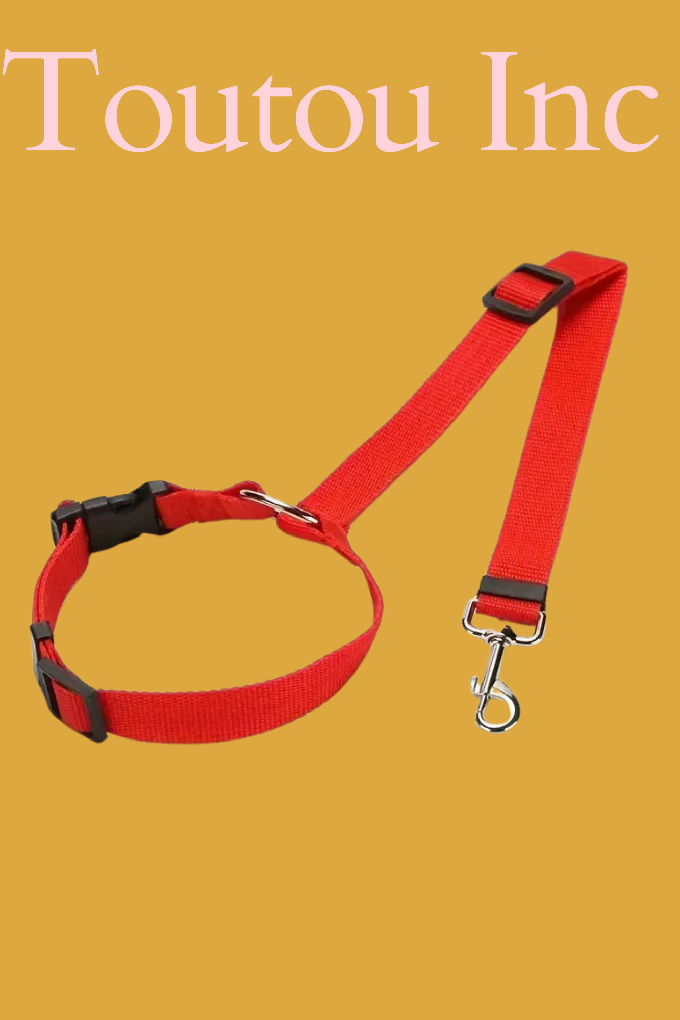 rouge transport chien voiture
