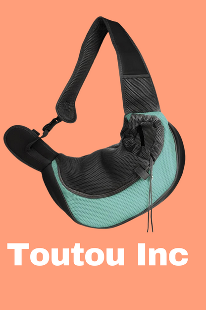 sac a dos pour chien bleu ciel