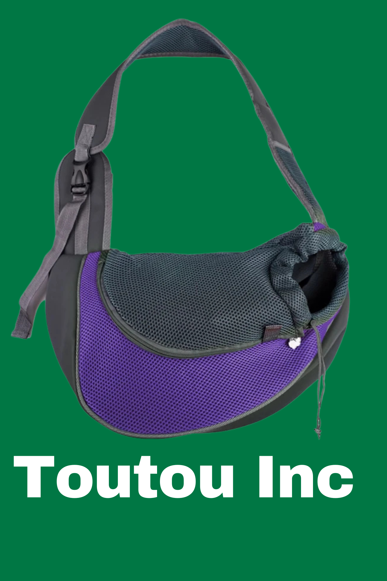 sac a dos pour chien mauve