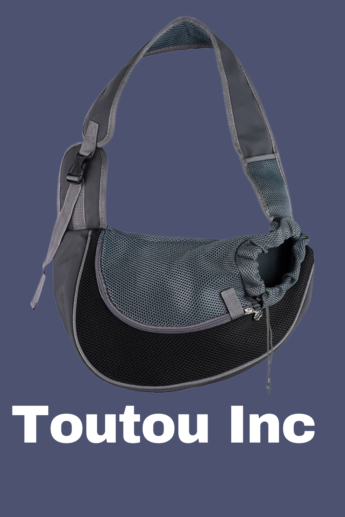 sac a dos pour chien noir