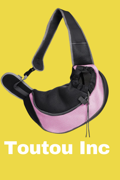 sac a dos pour chien rose