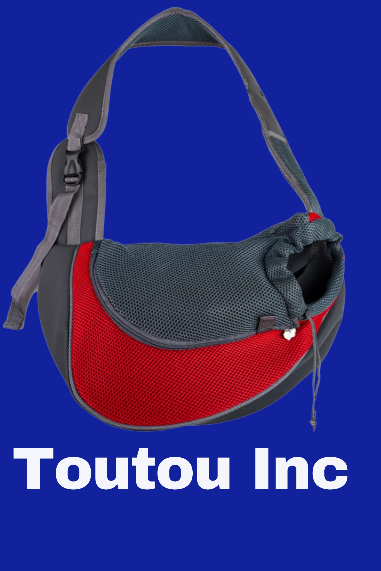 sac a dos pour chien rouge