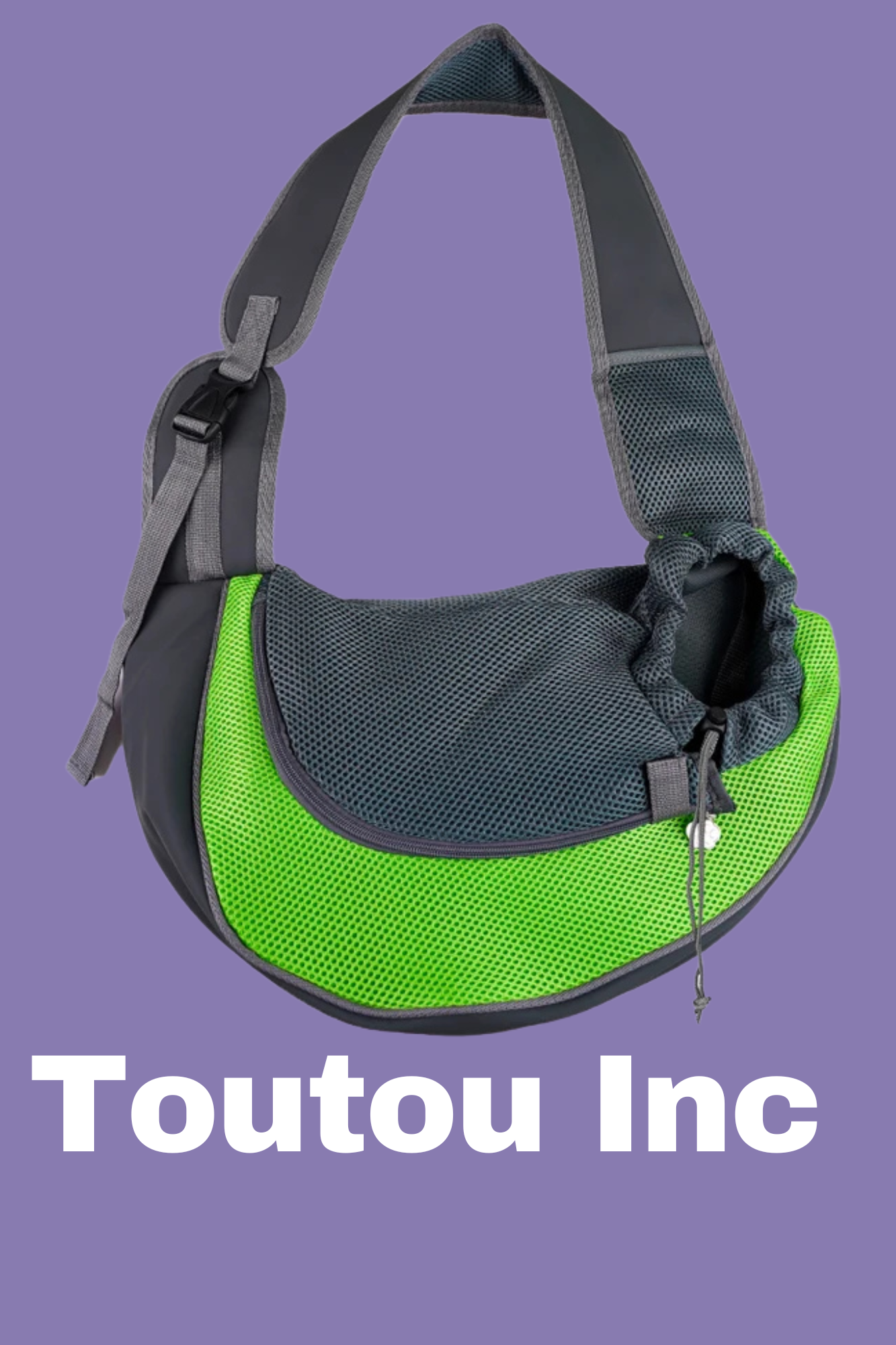sac a dos pour chien vert