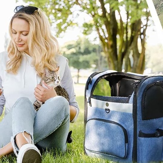 Sac de transport pour chat parc
