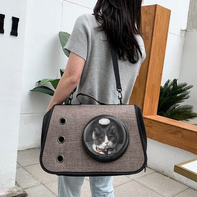 Sac de transport pour chien khaki