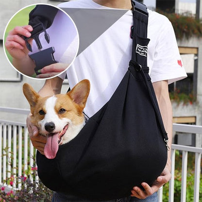 Sac de transport pour chien noir