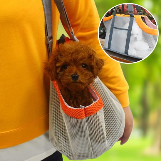 Sac de transport pour chien orange