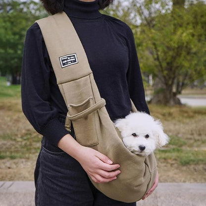 Sac de transport pour chien securite khaki