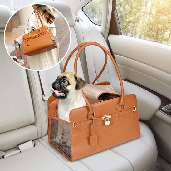 Sac de transport pour chien securite&confort