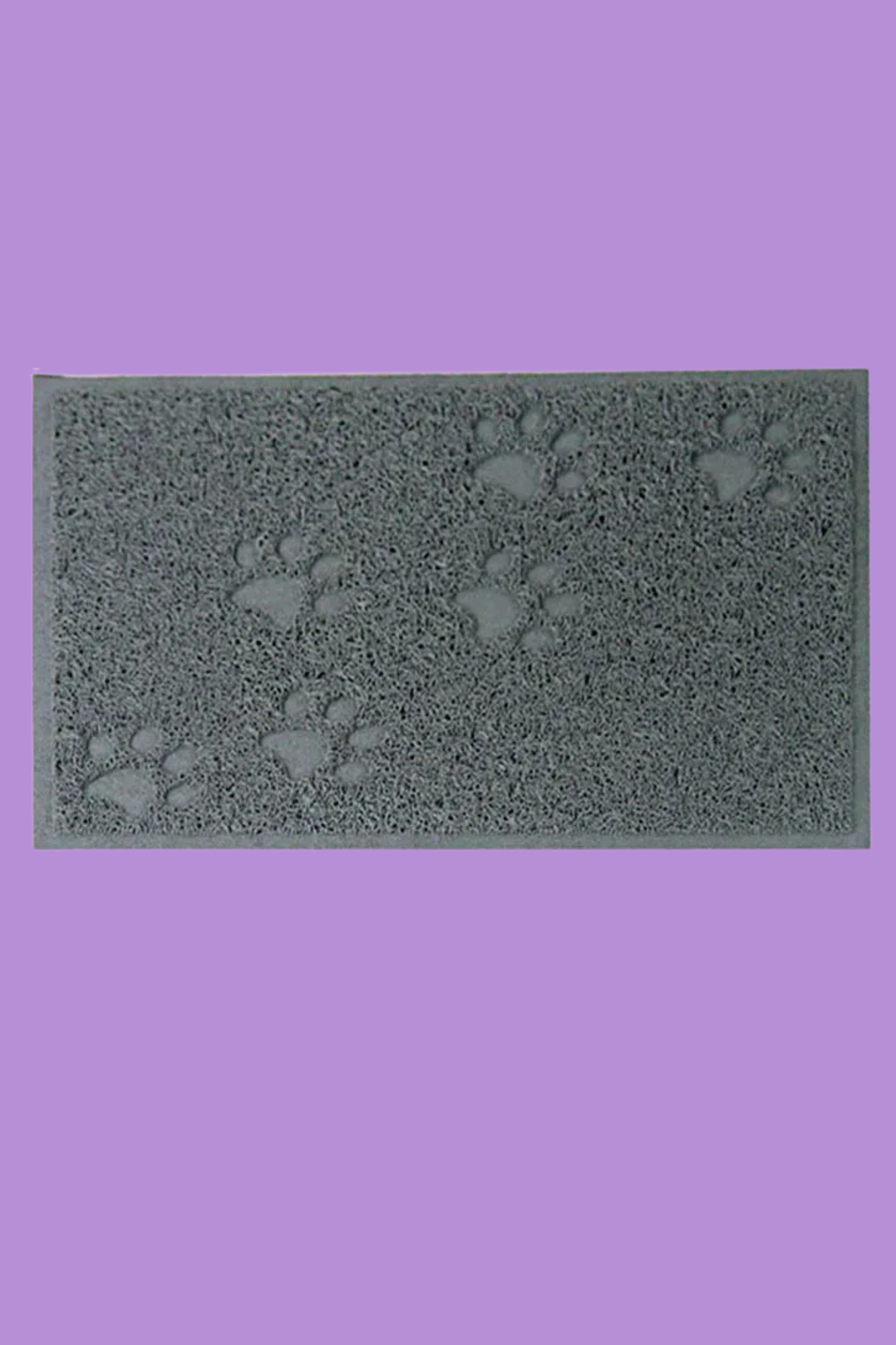 tapis chat litiere gris