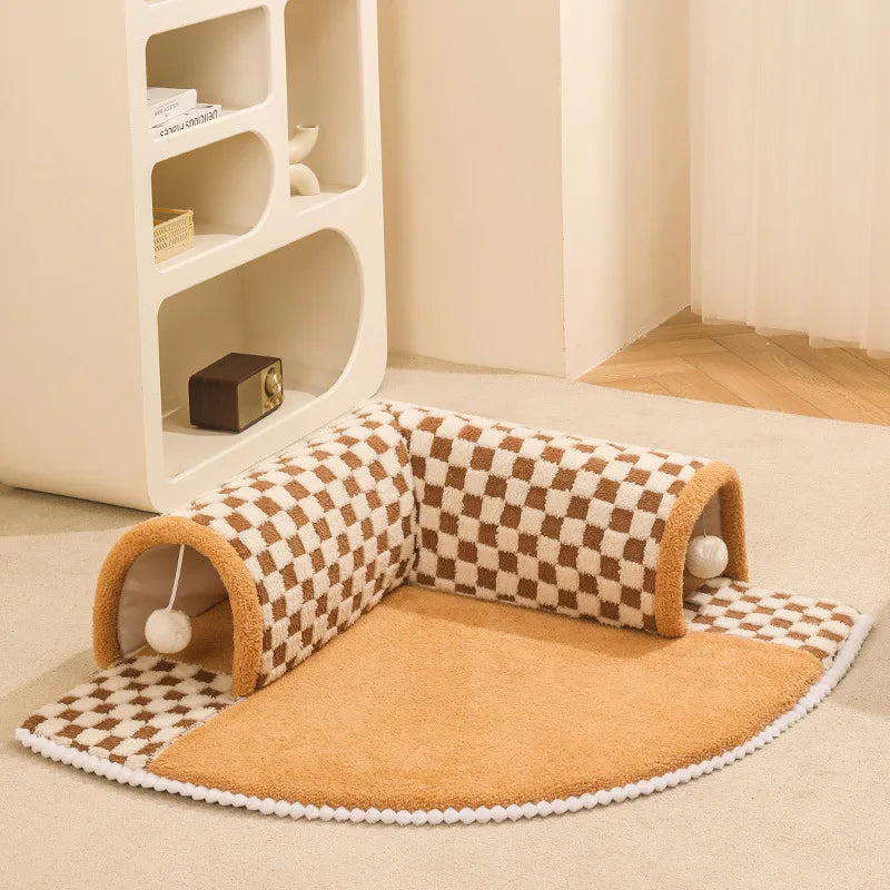 tapis tunnel chat cafe