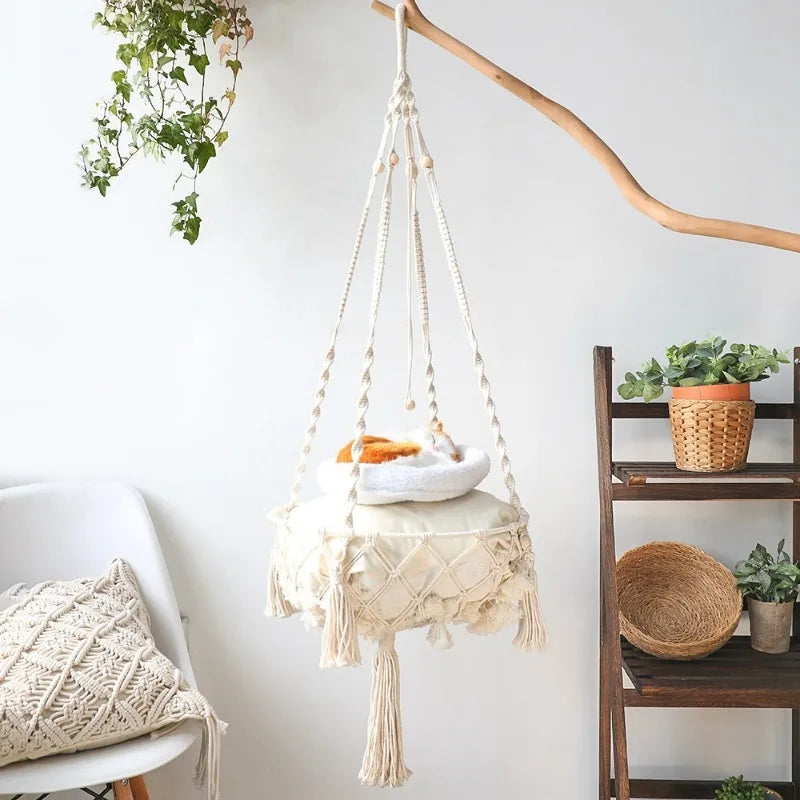 tresser hamac pour chat