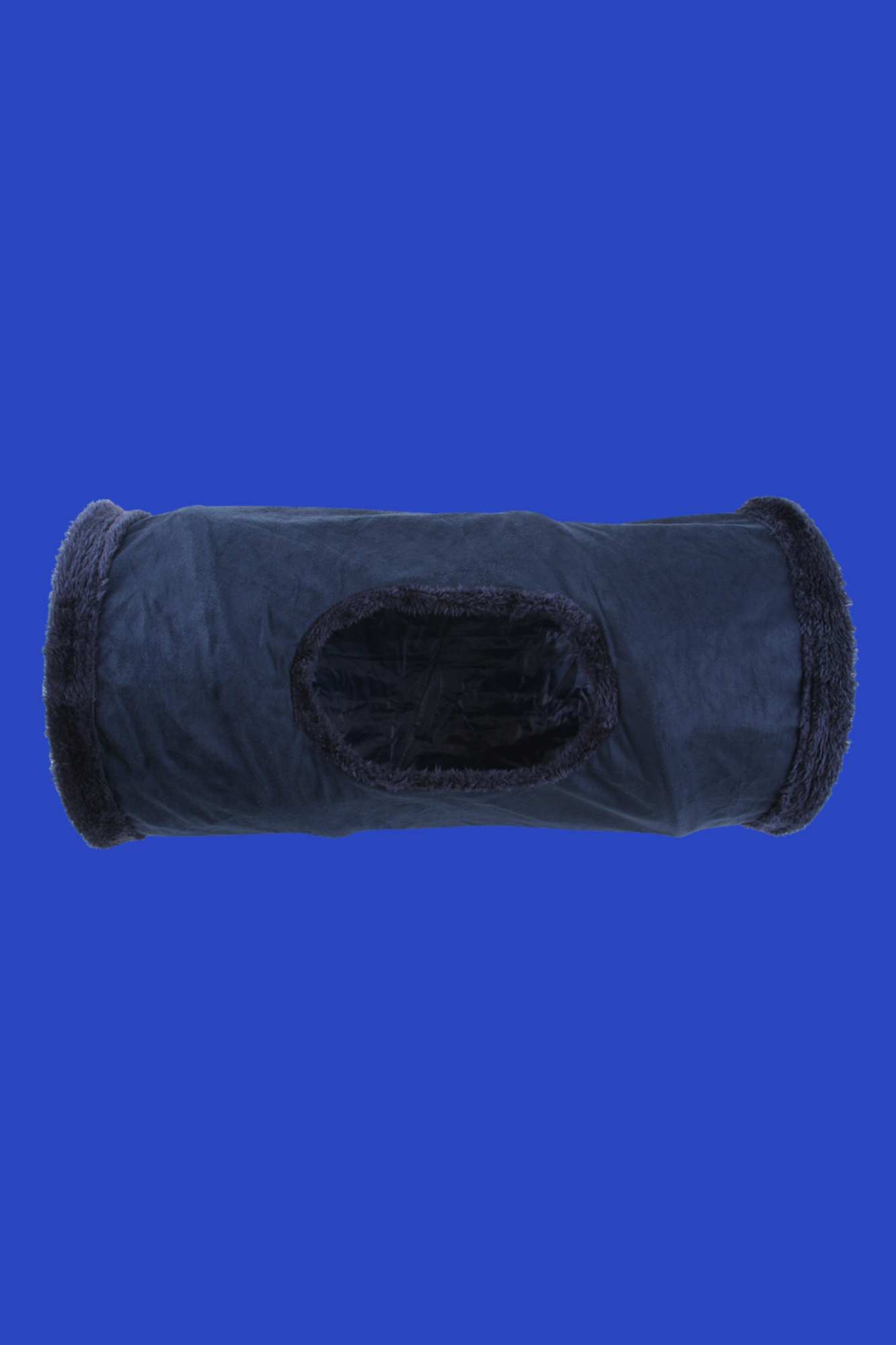 tunnel a chat bleu navy