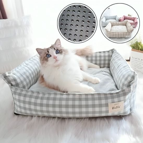 vert panier pour chat