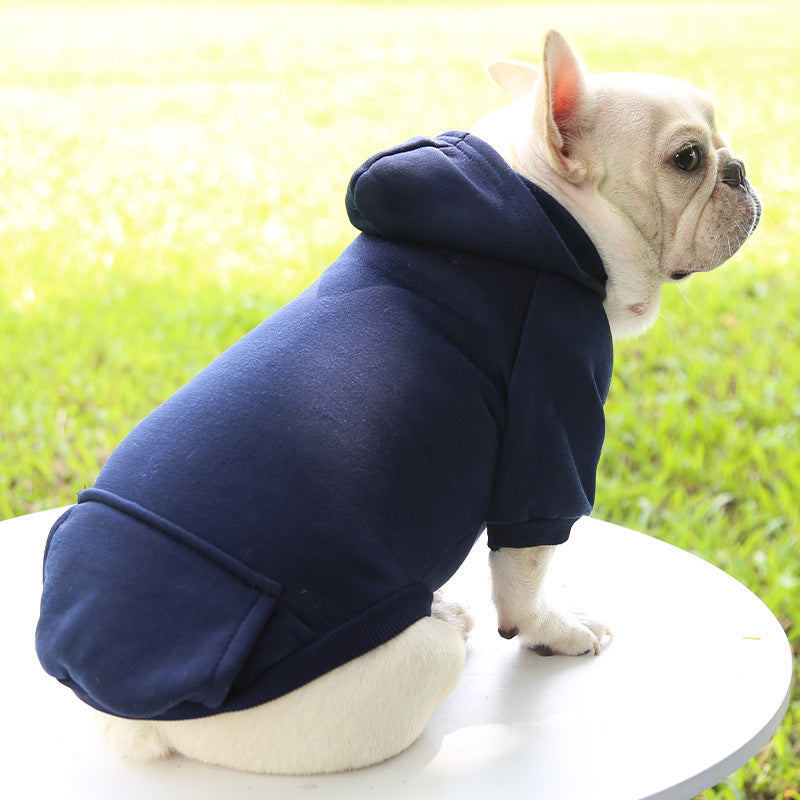 vetement pour chien bleu navy